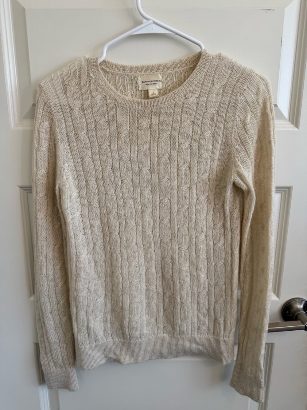 Banana Republic Extra Fine 100% Alpaca Sweater